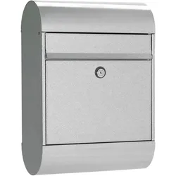 ALLUX 6000 Design Briefkasten - Verzinkter Stahl mit Euro Schloss