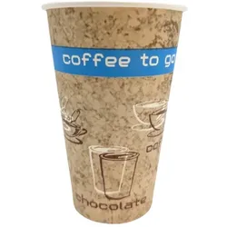 1000 Kaffeebecher „First Choice“ 300 ml To-go Becher Papier mit PE-Beschichtung
