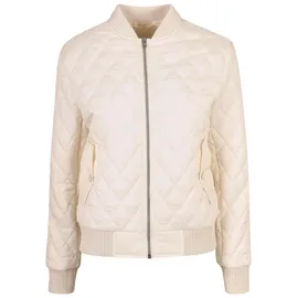 URBAN CLASSICS Diamond Quilt Nylon Steppjacke White Sand XS