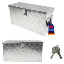 Proregal Alubox Aluminium 25x68x30cm grau abschließbar