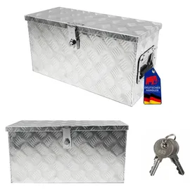 Proregal Alubox Aluminium 25x68x30cm grau abschließbar