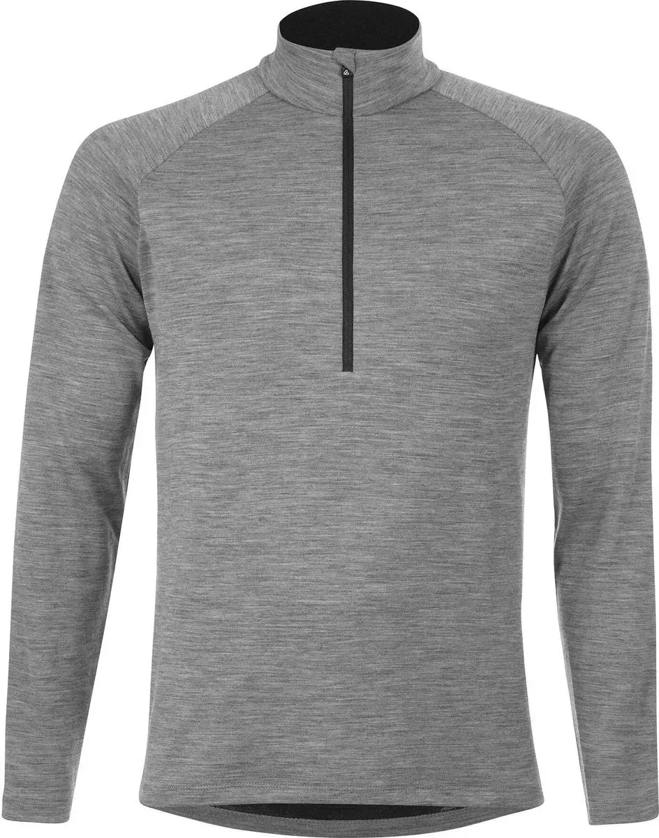 Löffler Men Midlayer Transtex Merino grey melange (A09) 52