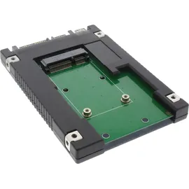 InLine Laufwerksadapter 2,5" SATA auf mSATA (76620B)