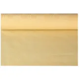 Papstar Papiertischtuch mit Damastprägung 8 m, x 1,2 m Creme