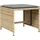 vidaXL Garten-Essgruppe 17-tlg. Beige
