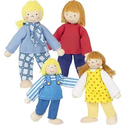 Goki Biegepuppen Junge Familie  51955