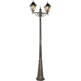 QAZQA Antigua 240 cm 2-flg. Gold
