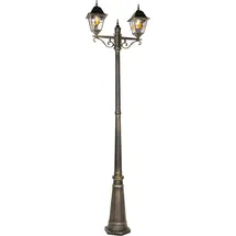 QAZQA Antigua 240 cm 2-flg. Gold