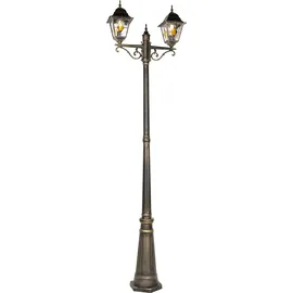 QAZQA Antigua 240 cm 2-flg. Gold