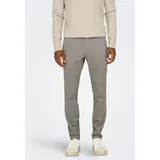 Only & Sons Chinos ONSMARK SLIM DITSY 020934 PANT NOOS Viskosemischung, slim fit beige 30