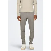 Only & Sons Chinos ONSMARK SLIM DITSY 020934 PANT NOOS Viskosemischung, slim fit beige 30
