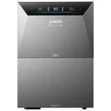 Anker Balkonkraftwerk Anker SOLIX Solarbank 4 E5000 Pro 5000W Solarspeicher mit BP5000 Akku, 2500 W, (Set, Erweiterbar auf bis zu 30 kWh), mit 2500W Ausgangsleistung, IP66, LiFePO4 grau