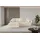 altdecor Ecksofa Cord mit Schlaffunktion 2-Sitzer Beige