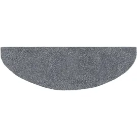 vidaXL Stufenmatten Selbstklebend 15 Stk. 65x21x4 cm Hellgrau