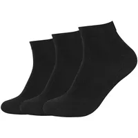 CAMANO Soft Quarter Socken 0005 - black 47-49