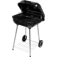 LUND Holzkohlegrill 45x40 cm mit Deckel, Campinggrill