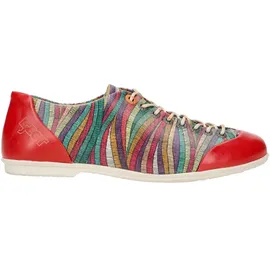 Eject Fluffy Schuhe rot bunt gestreift 20.932 für Damen, bunt, Gr. 42
