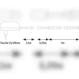 Paulmann SimpLED Streifen 5 m (789.72)