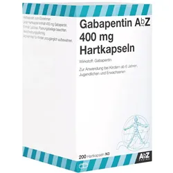 Gabapentin AbZ 400 mg Hartkapseln 200 St