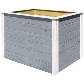 Weka Hochbeet Modular 98 x 69 x 69 cm Grau