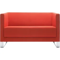 SIT!Box 2er Sofa, mit 4-Fußgestell