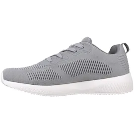 SKECHERS Herren Sneaker, Grauer Netzbesatz, 43 EU - 43 EU