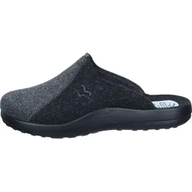 FLY FLOT Pantoffeln Schwarz/Grau 45