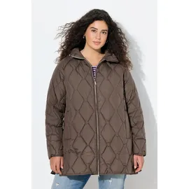 Ulla Popken Steppjacke in nougatbraun | Gr.: 54-56