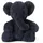 WWF Cub Club - Ebu der Elefant (anthrazit, 29cm) Kuscheltier Stofftier für Kleinkinder Elephant