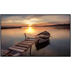 Papermoon Infrarotheizung boot in Wasser«, Matt-Effekt - bunt