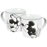 Geda Labels Tasse Mickey Kiss Sketch 0,3 l Grau