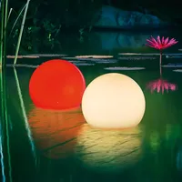 Esotec Solar-Leuchtkugeln, multicolor, 2er-Set, Fernbedienung