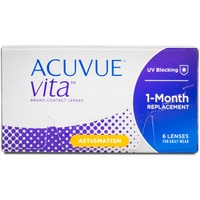 Acuvue Vita for Astigmatism 6 St. / 8.60 BC / 14.50 DIA / -2.00 DPT / -1.75 CYL / 140° AX