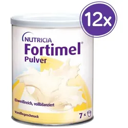 Fortimel Pulver Aufbaunahrung Vanille  12X335 g Pulver