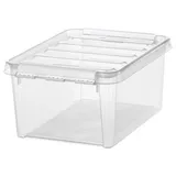 SmartStore Aufbewahrungsbox SmartStore CLASSIC 10 8 l 10-tlg. transparent/weiß