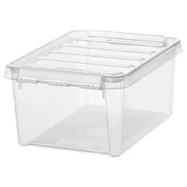 SmartStore Aufbewahrungsbox SmartStore CLASSIC 10 8 l 10-tlg. transparent/weiß