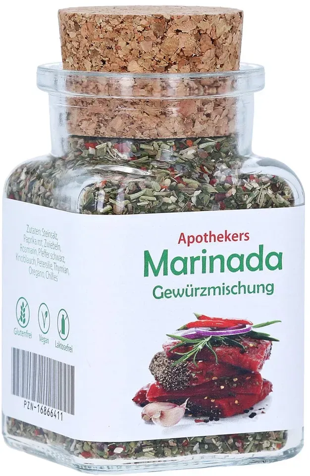 Apothekers Marinada Gewürzmischung Glas 70 g