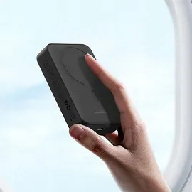 Baseus Powerbank Magnetic Power Bank 20W 20000mAh Black 20000 mAh Kabellose Aufladung USB-C Schwarz Baseus - Schwarz
