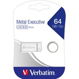 Verbatim Metal Executive 64GB silber