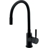 FERRO Novaservis Küchenarmatur mit flexiblem Arm Schwarz