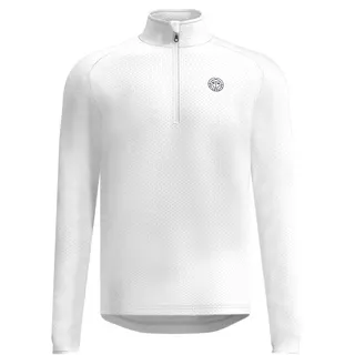 BIDI BADU Crew Tennis-Langarmshirt Herren WH - white M