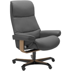 STRESSLESS Bürostuhl View Office Leder Grau Batick Grey