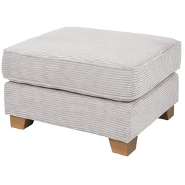 Soho Hocker Franka 75 x 42 x 62 cm Weiß