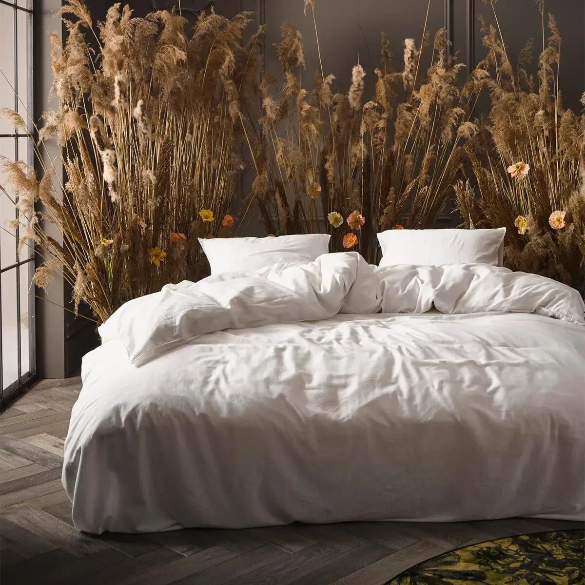 Essenza Mako-Satin Bettwäsche Minte Kissenbezug einzeln 40x80 cm | white - weiß