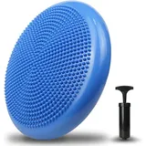 Balancekissen, Propriozeptives Kissen, 34 Cm Aufblasbares Kissen, Yogakissen Für Core-training, Rücken, Bauchmuskeln, Beine