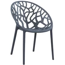 CLP Hope Gartenstuhl 59 x 60 x 80 cm anthrazit