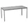 Gürkan Mehrzwecktisch grau rechteckig, Vierkantrohr grau, 140,0 x 60,0 x 75,0 cm