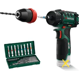 Parkside PARKSIDE® 12 V Akku-Bohrschrauber »PBSA 12 D4«, ohne Akku und Ladegerät