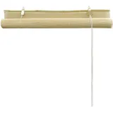 vidaXL Bambusrollo Natur 120x160 cm