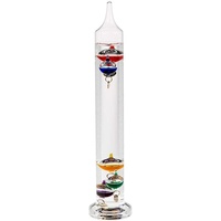 Out of the blue Galileo-Thermometer 28cm Glasthermometer Edles Design Dekoration
